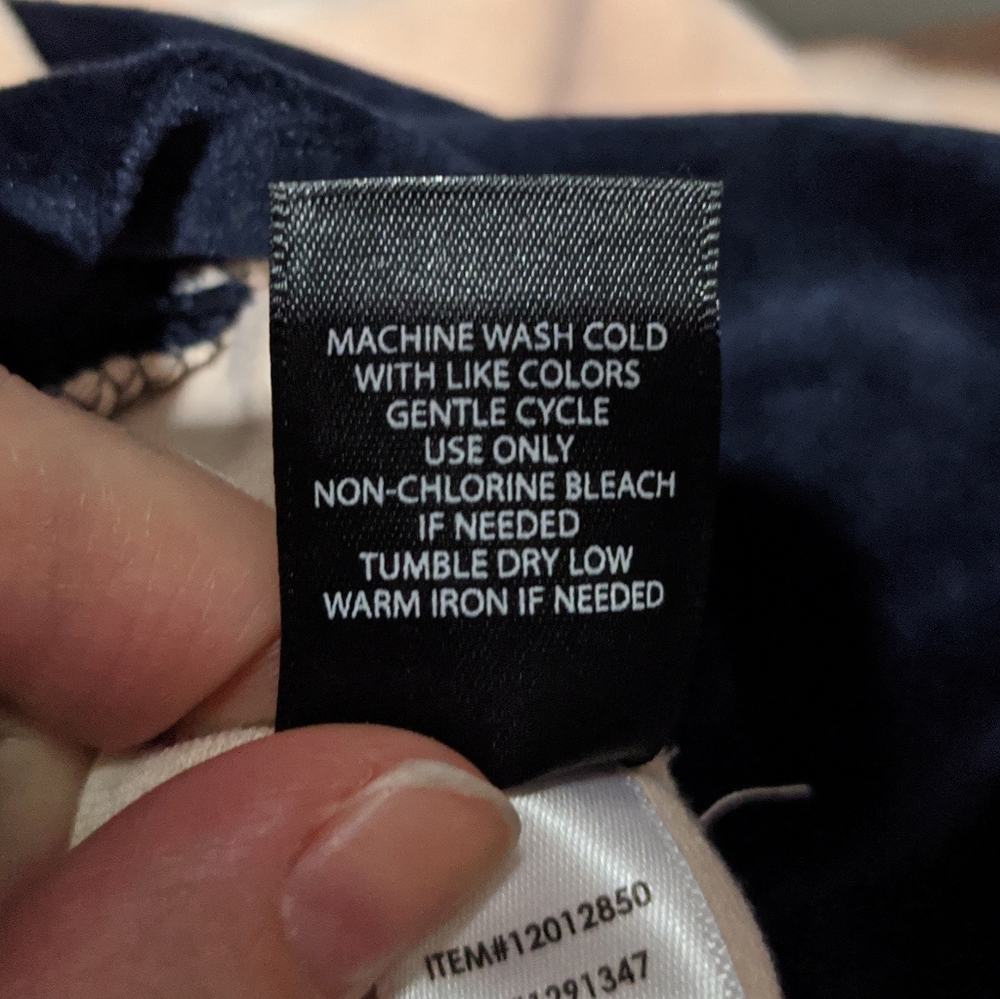 🆕 Torrid Pink & Navy Color Block Velour Hoodie - Picture 8 of 8